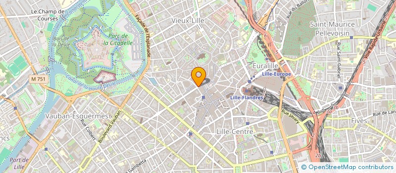 localisation de l'entreprise MONSIEUR MATTEO DECLOEDT  LILLE