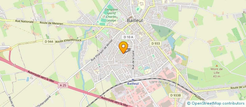 localisation de l'entreprise MONSIEUR MATTEO DEGELCKE à BAILLEUL