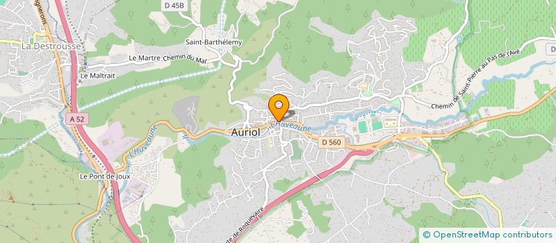 localisation de l'entreprise MONSIEUR MATTEO DEL GHINGARO à AURIOL