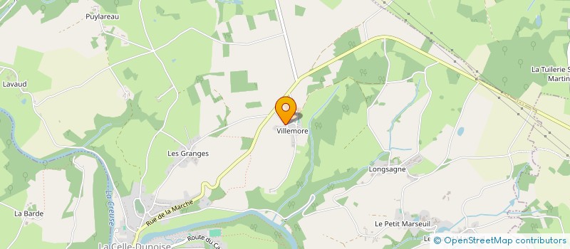 localisation de l'entreprise MONSIEUR MATTEO DELAUNEY à LA CELLE-DUNOISE