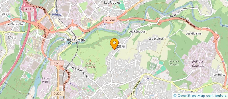 localisation de l'entreprise MONSIEUR MATTEO DI GAUDIO à ANNECY