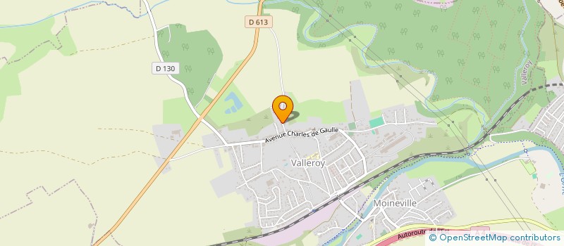 localisation de l'entreprise MONSIEUR MATTEO DI LEO  VALLEROY