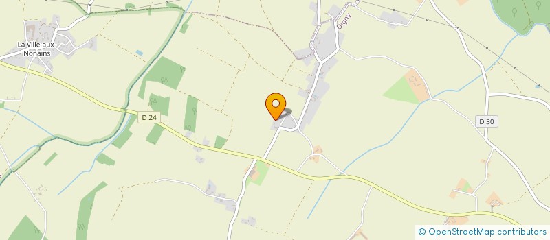 localisation de l'entreprise MONSIEUR MATTEO DIAS DE SA  DIGNY