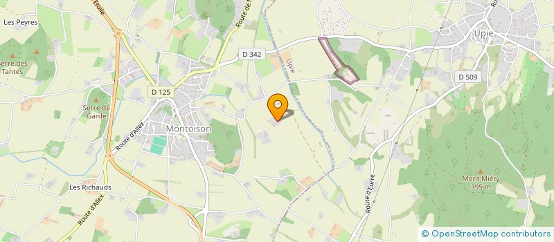 localisation de l'entreprise MONSIEUR MATTEO DOCHE  MONTOISON