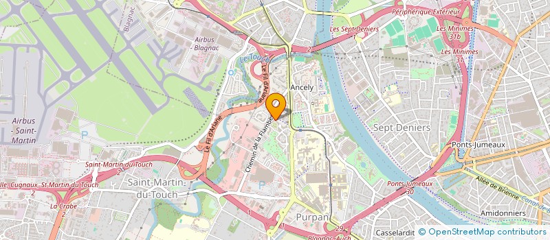 localisation de l'entreprise MONSIEUR MATTEO DUBOURG à TOULOUSE