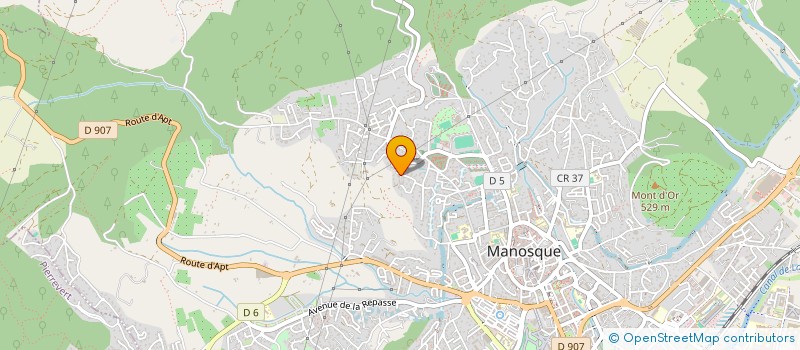 localisation de l'entreprise MONSIEUR MATTEO DUFAY à MANOSQUE