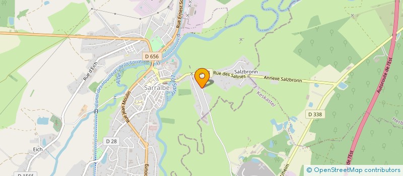 localisation de l'entreprise MONSIEUR MATTEO EMANUELE  SARRALBE