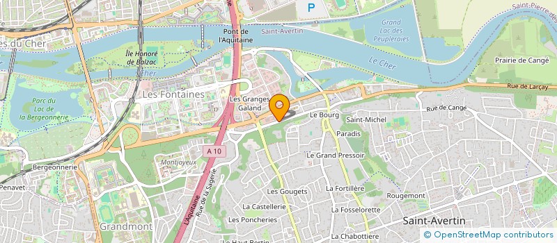localisation de l'entreprise MONSIEUR MATTEO ENDRIZZI à SAINT-AVERTIN