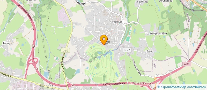 localisation de l'entreprise MONSIEUR MATTEO ESPOSITO  DOMMARTIN