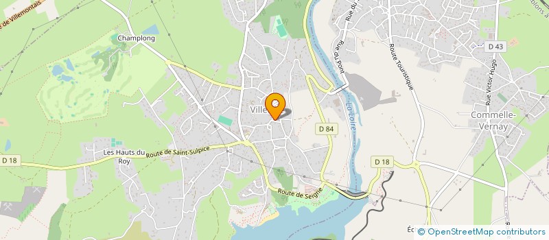 localisation de l'entreprise MONSIEUR MATTEO FALCHETTI  ROANNE