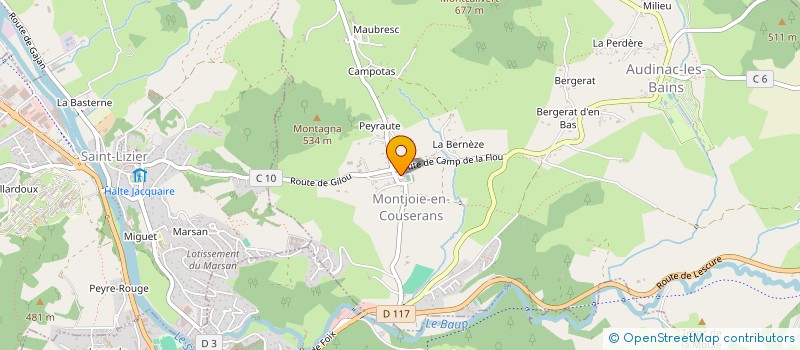 localisation de l'entreprise MONSIEUR MATTEO FAURE à MONTJOIE-EN-COUSERANS