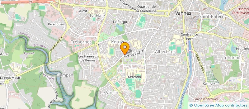 localisation de l'entreprise MONSIEUR MATTEO FAURE à VANNES