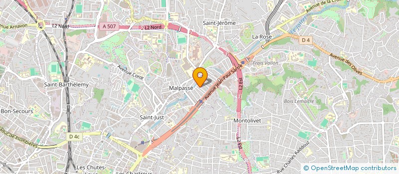 localisation de l'entreprise MONSIEUR MATTEO GALLIOT à MARSEILLE 13EME