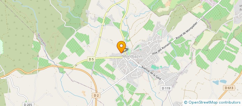 localisation de l'entreprise MONSIEUR MATTEO GASOL  MONTBAZIN