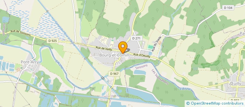 localisation de l'entreprise MONSIEUR MATTEO GLAVIER à BOURG-ET-COMIN