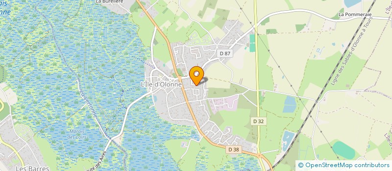 localisation de l'entreprise MONSIEUR MATTEO GUEGAN-PALVADEAU  L'ILE-D'OLONNE