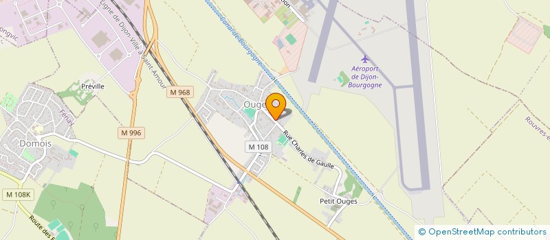 localisation de l'entreprise MONSIEUR MATTEO JANDOT  OUGES