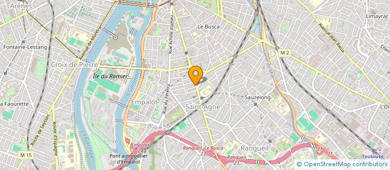 localisation de l'entreprise MONSIEUR MATTEO L'HOSPITAL à TOULOUSE