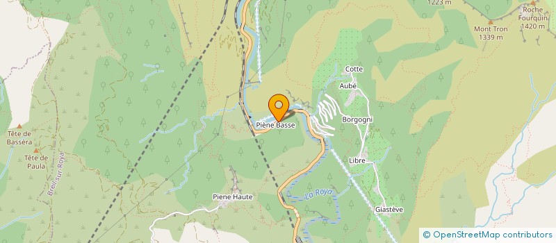 localisation de l'entreprise MONSIEUR MATTEO LACCHIN  TENDE