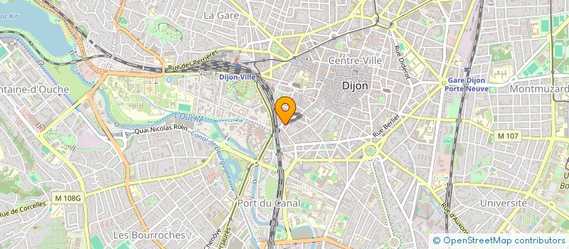 localisation de l'entreprise MONSIEUR MATTEO LAKOMY  DIJON