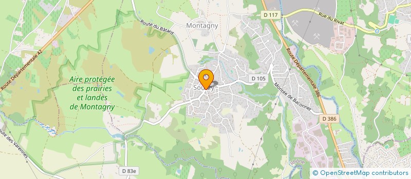 localisation de l'entreprise MONSIEUR MATTEO LO CONTE  MONTAGNY