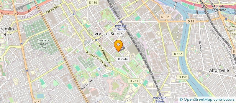 localisation de l'entreprise MONSIEUR MATTEO LOUISY-RAVEL à IVRY-SUR-SEINE