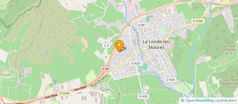 localisation de l'entreprise MONSIEUR MATTEO LOUP à LA LONDE-LES-MAURES