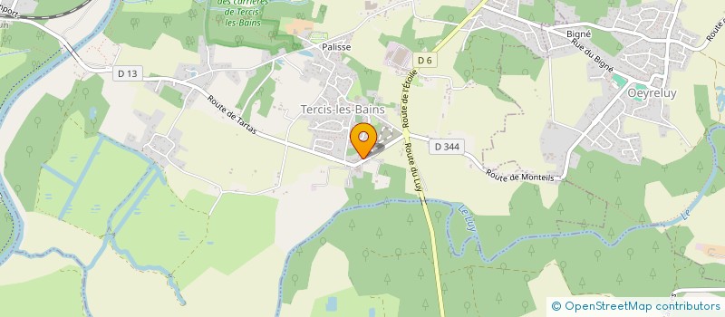 localisation de l'entreprise MONSIEUR MATTEO MAIORANA  TERCIS-LES-BAINS