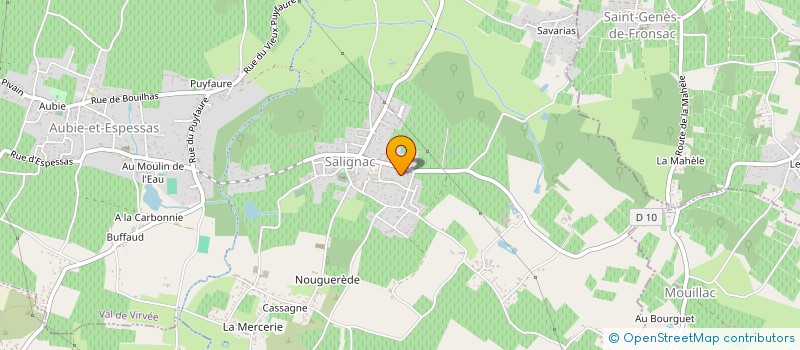 localisation de l'entreprise MONSIEUR MATTEO MARSAY  VAL DE VIRVEE