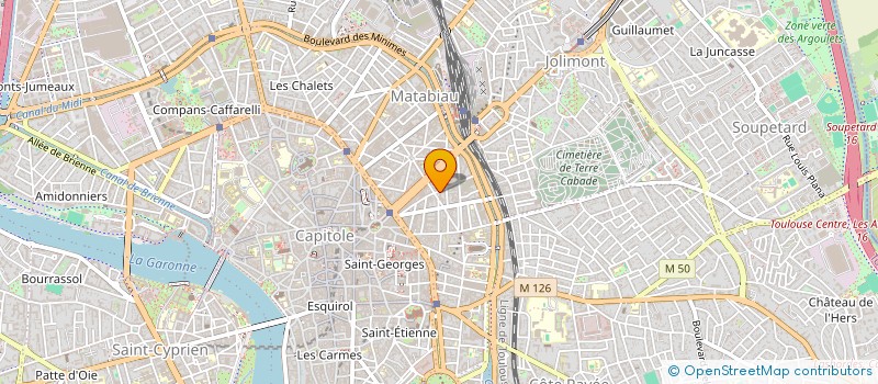 localisation de l'entreprise MONSIEUR MATTEO MATUSZEWSKI  TOULOUSE