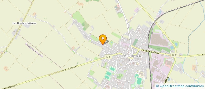 localisation de l'entreprise MONSIEUR MATTEO MOLVOT  NEUVILLE-AUX-BOIS