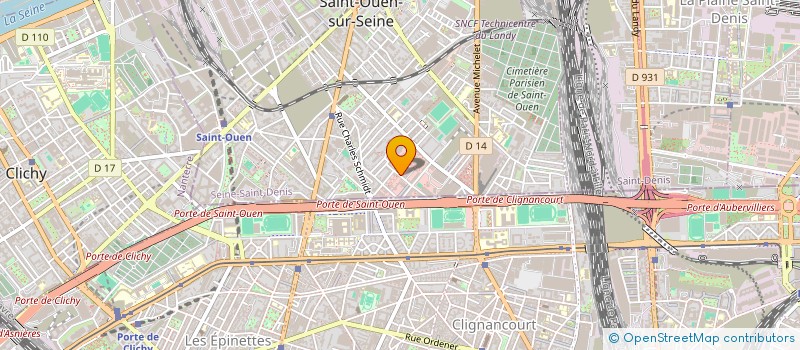 localisation de l'entreprise MONSIEUR MATTEO MUGNAIONI à SAINT-OUEN-SUR-SEINE
