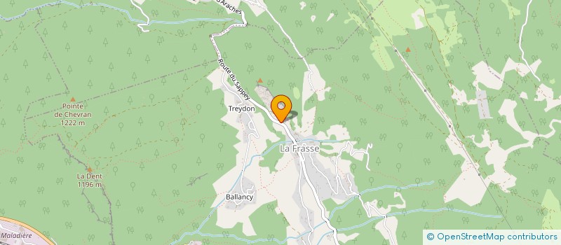 localisation de l'entreprise MONSIEUR MATTEO NICOLAS  ARACHES-LA-FRASSE