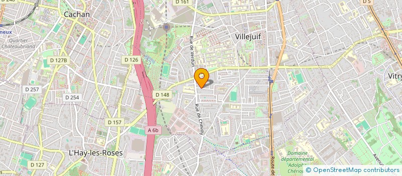 localisation de l'entreprise MONSIEUR MATTEO PADOVANI à VILLEJUIF