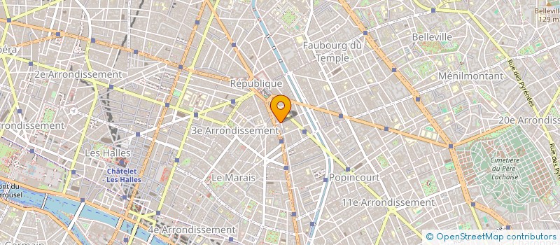 localisation de l'entreprise MONSIEUR MATTEO PIALAT  PARIS