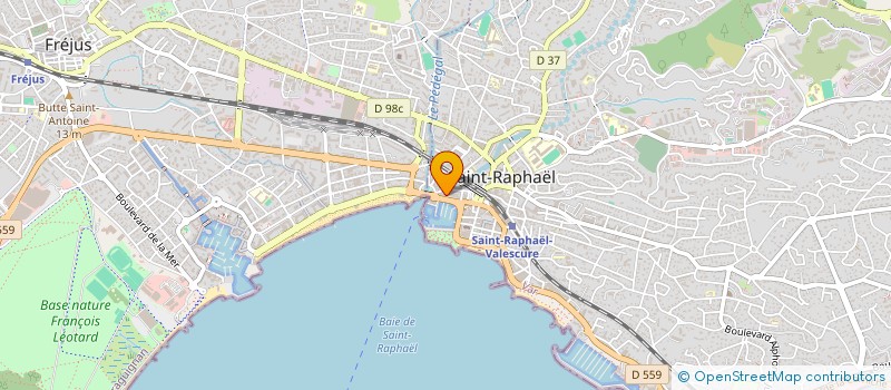localisation de l'entreprise MONSIEUR MATTEO PIEMONTESE à SAINT-RAPHAEL