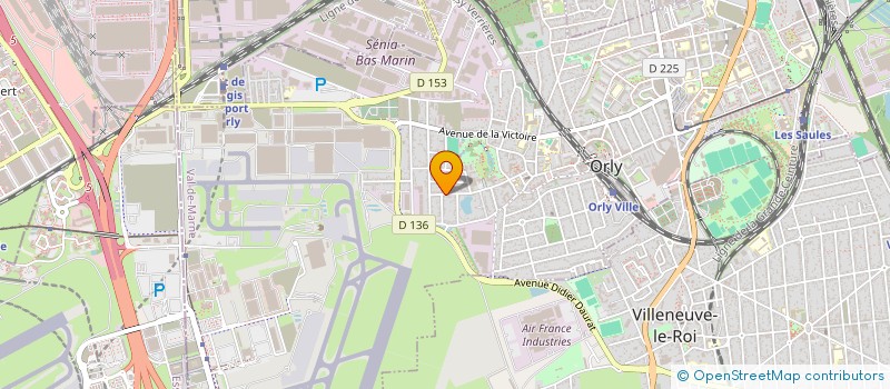 localisation de l'entreprise MONSIEUR MATTEO PISANU  ORLY