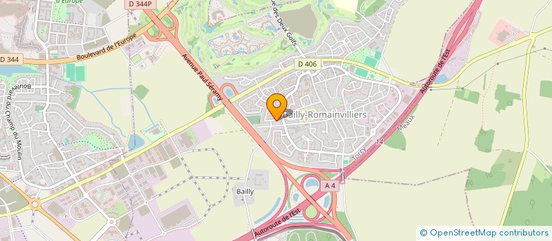 localisation de l'entreprise MONSIEUR MATTEO POLIMENI  BAILLY-ROMAINVILLIERS