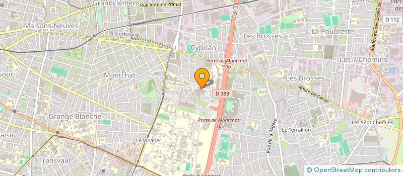 localisation de l'entreprise MONSIEUR MATTEO POZZI  BRON