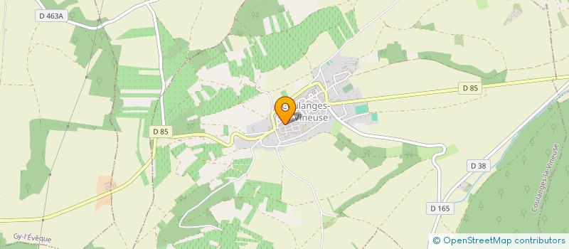 localisation de l'entreprise MONSIEUR MATTEO QUILGARD  COULANGES-LA-VINEUSE