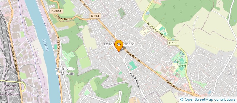 localisation de l'entreprise MONSIEUR MATTEO RAS  LE MESNIL-ESNARD