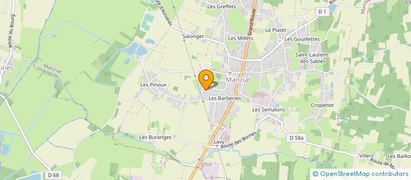 localisation de l'entreprise MONSIEUR MATTEO RECCHIA à MANZIAT