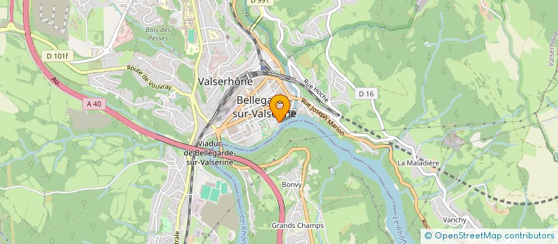 localisation de l'entreprise MONSIEUR MATTEO REMOND DERBEZ à VALSERHONE
