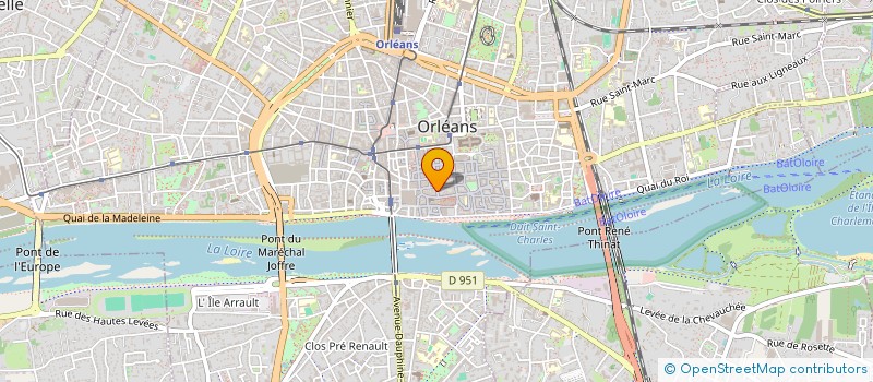 localisation de l'entreprise MONSIEUR MATTEO RIBEIRO à ORLEANS