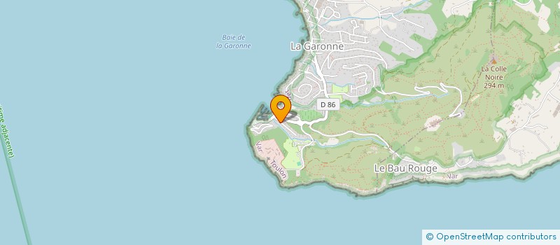 localisation de l'entreprise MONSIEUR MATTEO ROCHE  LE PRADET