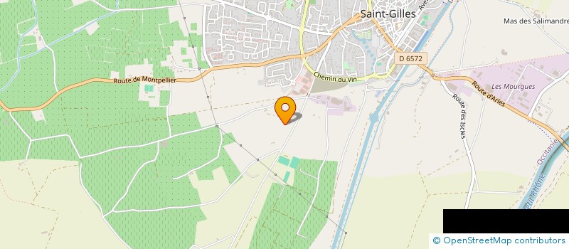 localisation de l'entreprise MONSIEUR MATTEO ROUQUEL  SAINT-GILLES