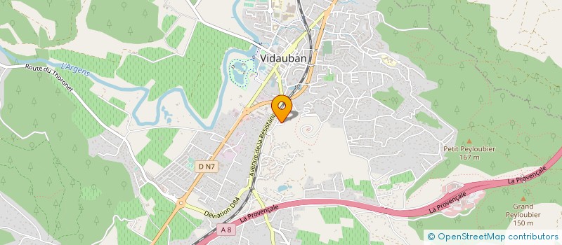 localisation de l'entreprise MONSIEUR MATTEO SANDRO VIOLANTE  TOULON