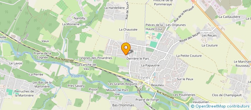 localisation de l'entreprise MONSIEUR MATTEO SANTAMARIA  ESVRES