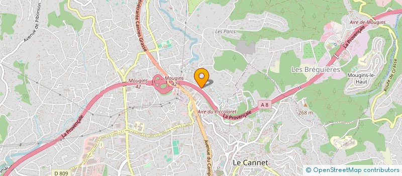localisation de l'entreprise MONSIEUR MATTEO SCARINGELLA à MOUGINS