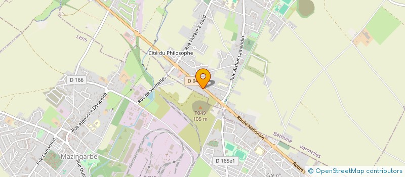 localisation de l'entreprise MONSIEUR MATTEO SCARSO  VERMELLES